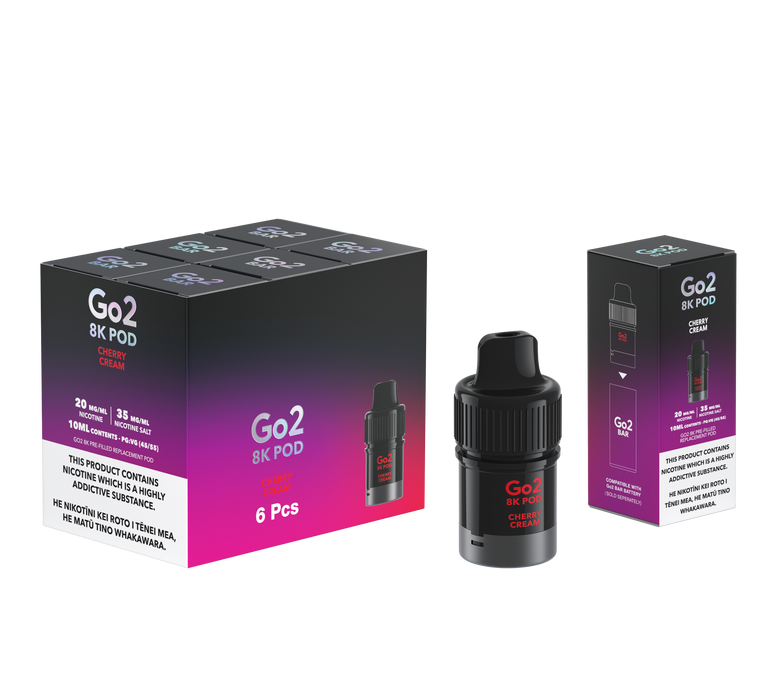 Go2 8K Pods - Cherry Cream