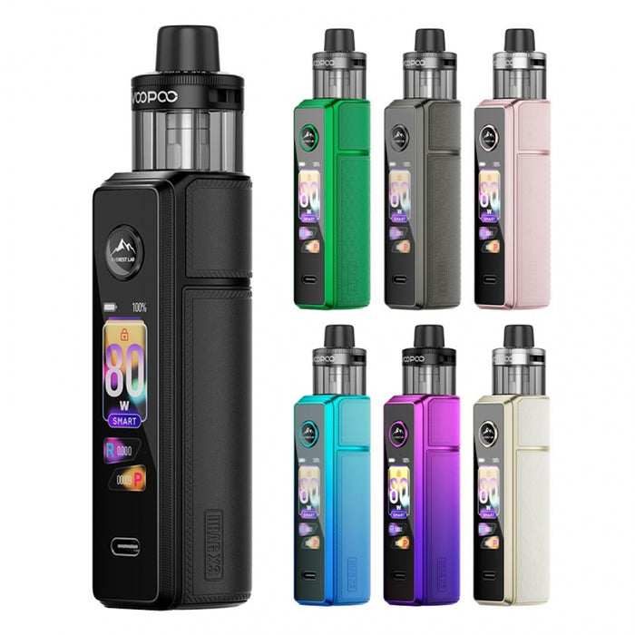Voopoo Drag X3 80W Box Mod Kit with PnP X Cartridge DTL Pod 5ml