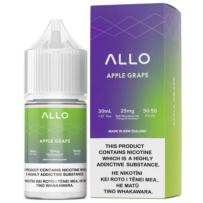 Allo E-Liquid - Apple Grape (PKA  Green Apple Grape)