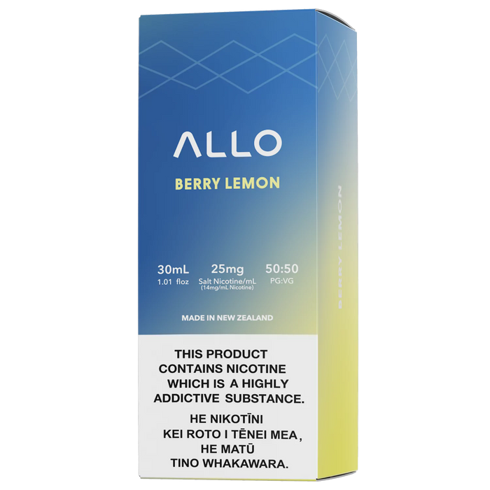 Allo E-Liquid - Berry Lemon (PKA  Blue Raspberry Lemon)