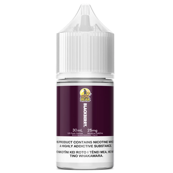 (DATED) Sun Bear Salt - Blackberry (PKA Blackcurrant)
