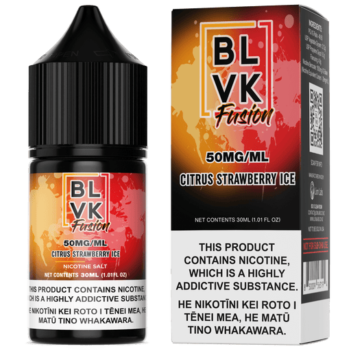 BLVK FUSION - Citrus Strawberry Ice - Lion Labs Wholesale