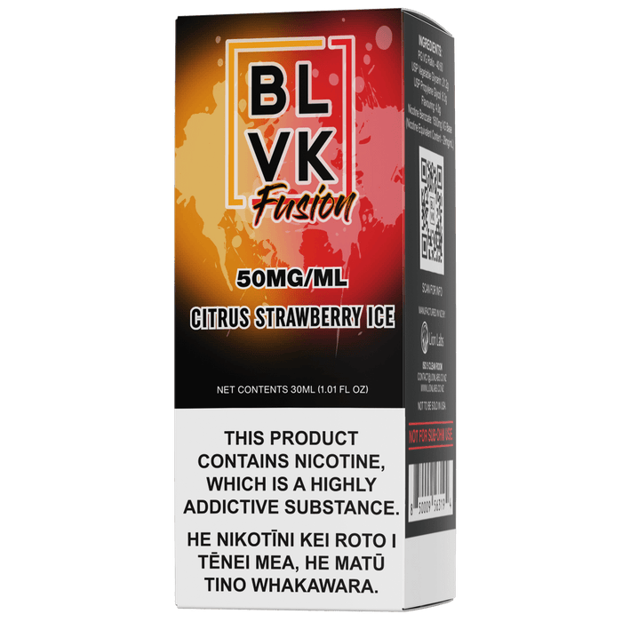 BLVK FUSION - Citrus Strawberry Ice - Lion Labs Wholesale