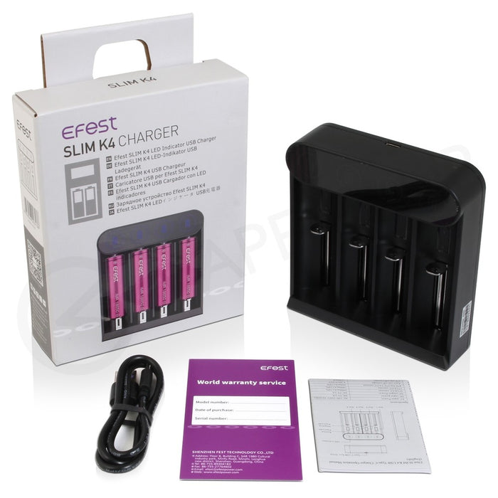 Efest slim k4 charger