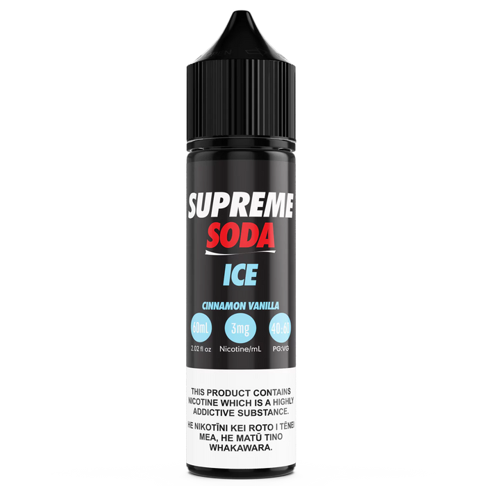 Supreme Soda (ICE) - Cinnamon Vanilla (PKA Supreme Cola  - Ice)