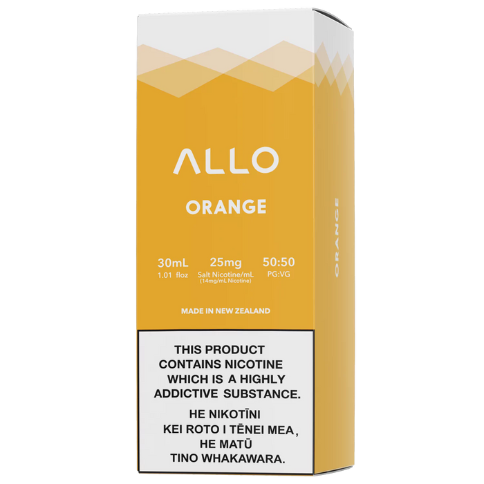 Allo E-Liquid - Orange (PKA  Orange Ice)