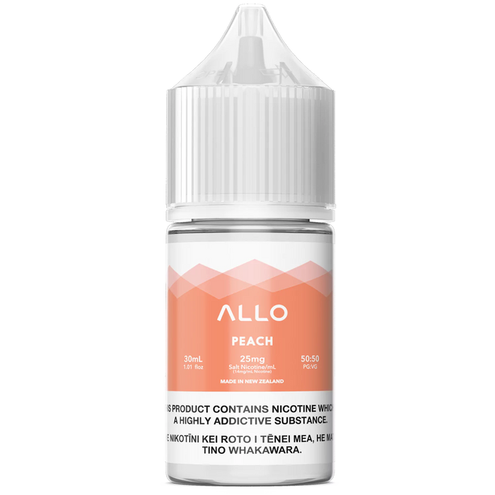 Allo E-Liquid - Peach (PKA  Peach Ice)