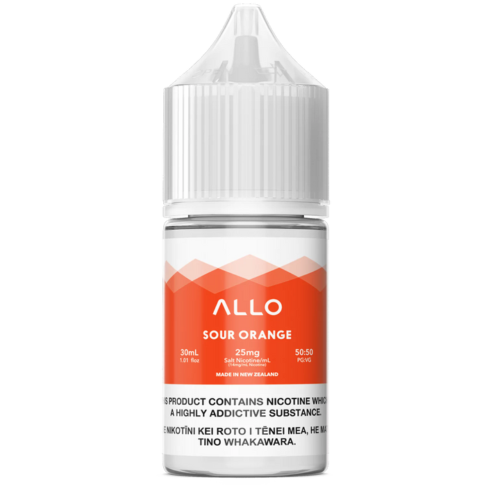 Allo E-Liquid - Sour Orange (PKA  Grapefruit)