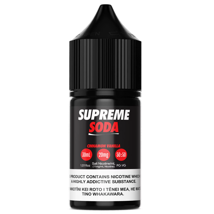 Supreme Soda Salts - Cinnamon Vanilla (PKA Supreme Cola Salts  - Cola)