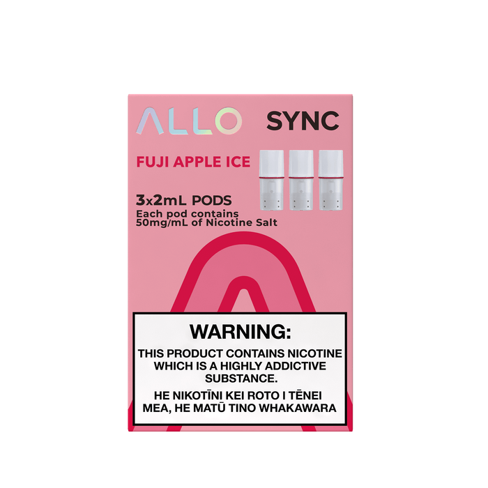 ALLO Sync Pre-filled Pods - Fuji Apple Ice (3pcs/pk) - Lion Labs Wholesale