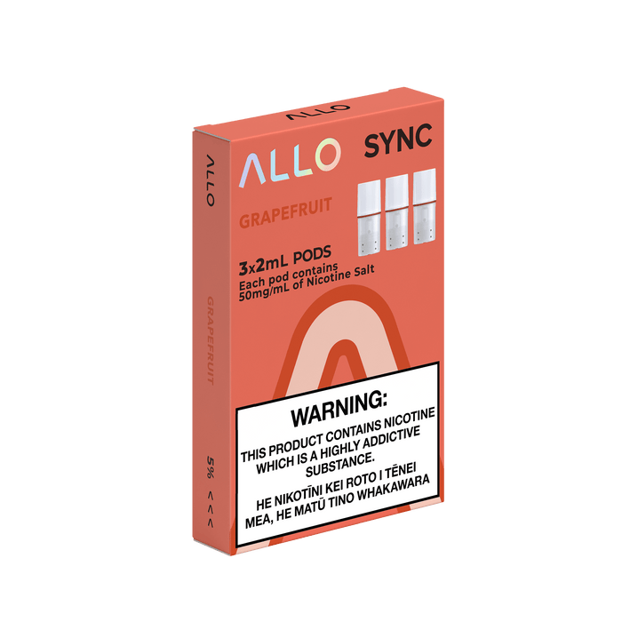 ALLO Sync Pre-filled Pods - Grapefruit (3pcs/pk) - Lion Labs Wholesale