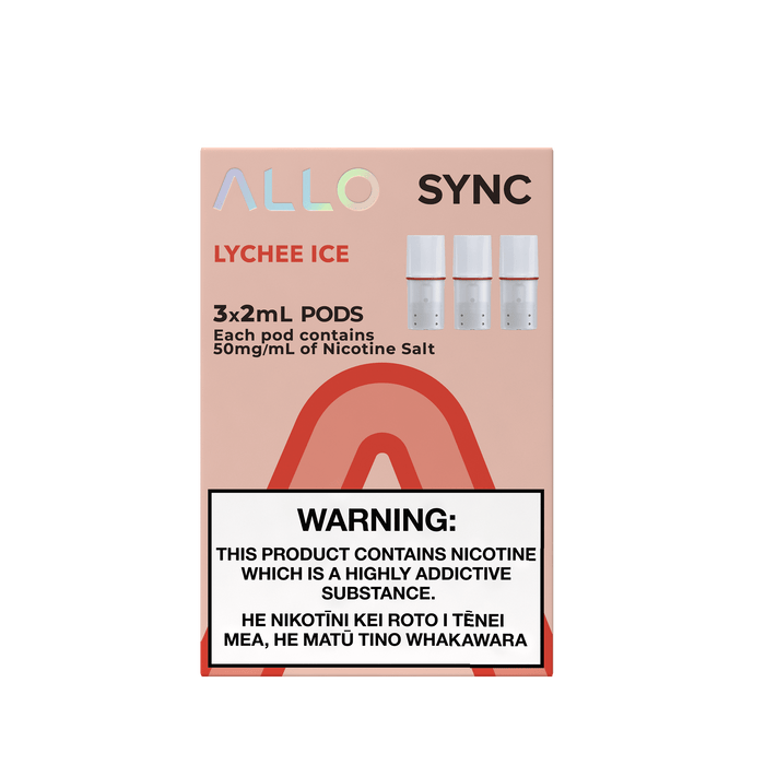 ALLO Sync Pre-filled Pods - Lychee Ice (3pcs/pk) - Lion Labs Wholesale