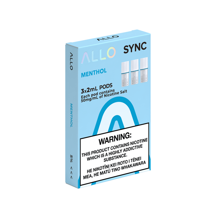 ALLO Sync Pre-filled Pods - Menthol (3pcs/pk) - Lion Labs Wholesale