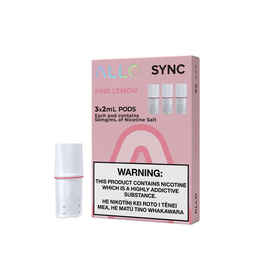 ALLO Sync Pre-filled Pods - Pink Lemon (3pcs/pk) - Lion Labs Wholesale