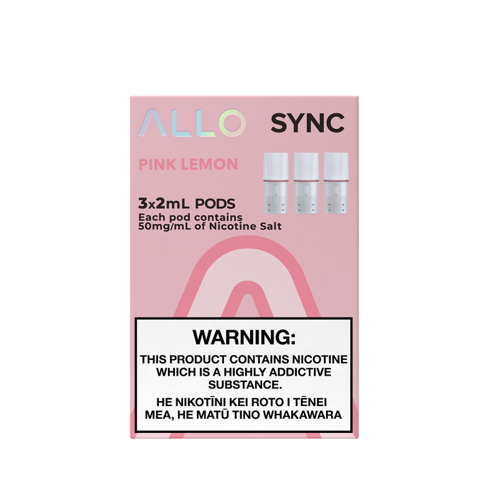 ALLO Sync Pre-filled Pods - Pink Lemon (3pcs/pk) - Lion Labs Wholesale