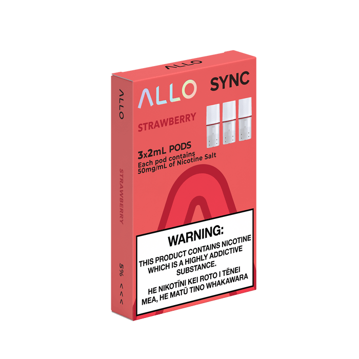 ALLO Sync Pre-filled Pods - Strawberry (3pcs/pk) - Lion Labs Wholesale
