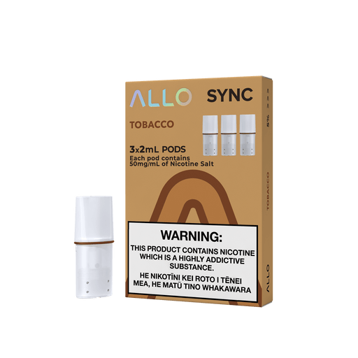 ALLO Sync Pre-filled Pods - Tobacco (3pcs/pk) - Lion Labs Wholesale