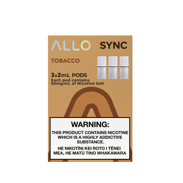 ALLO Sync Pre-filled Pods - Tobacco (3pcs/pk) - Lion Labs Wholesale