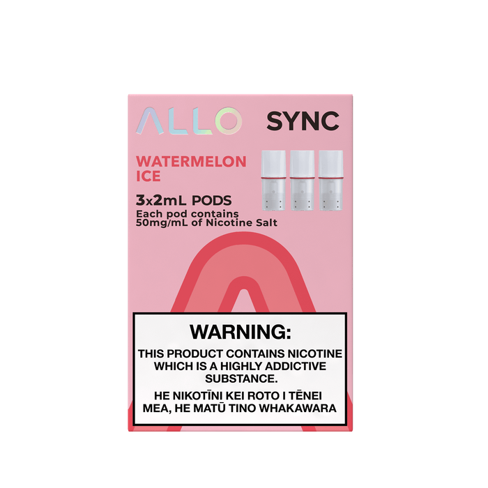 ALLO Sync Pre-filled Pods - Watermelon Ice (3pcs/pk) - Lion Labs Wholesale
